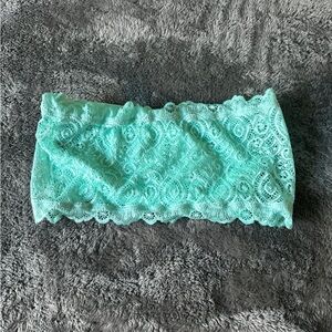 FREE PEOPLE Mint Green Lace Bandeau